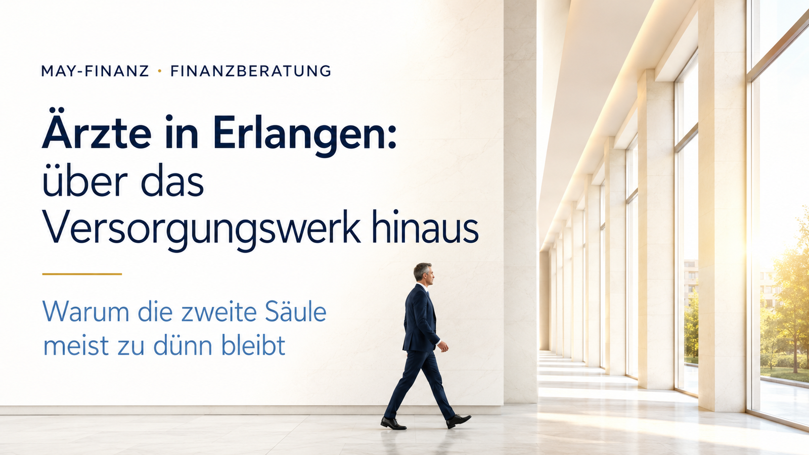 Ärzte und Versorgungswerk — Vorsorgeberatung in Erlangen