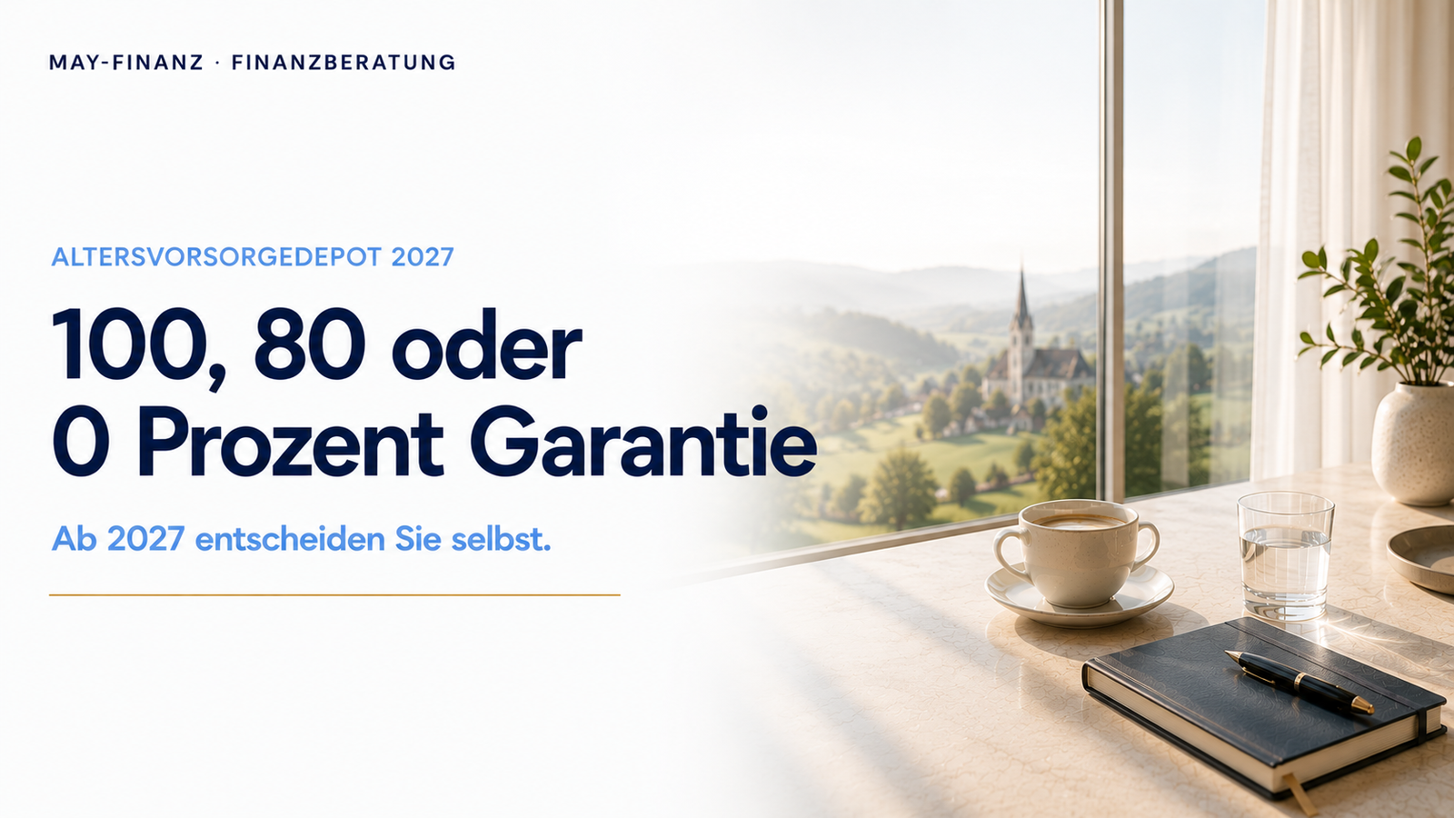 Beitragsgarantie in der Altersvorsorge — Beratung in Neumarkt i.d.Opf.