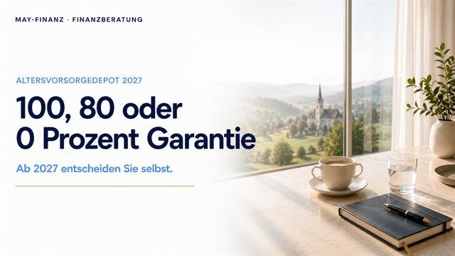 Beitragsgarantie in der Altersvorsorge — Beratung in Neumarkt i.d.Opf.